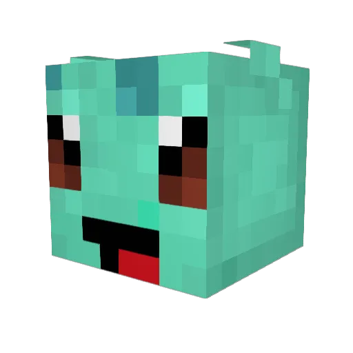 jazz567 Minecraft avatar head, 3D render