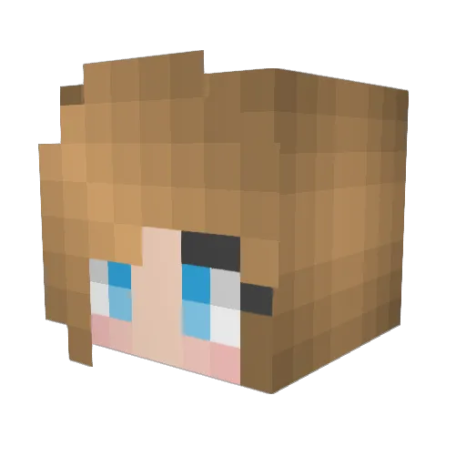 jazzy7731 Minecraft avatar head, 3D render