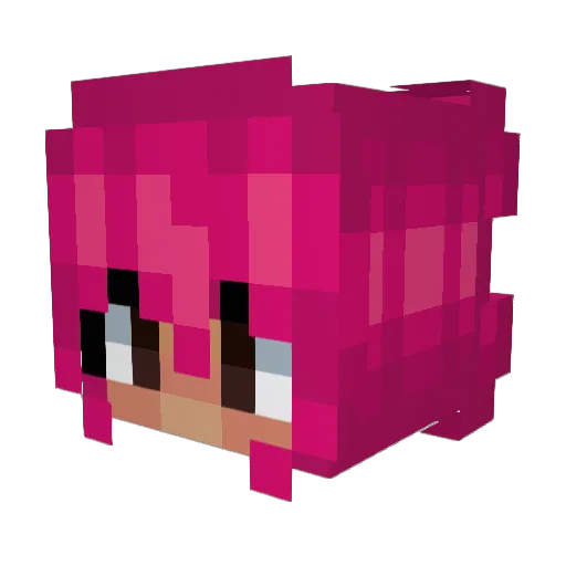 jazzy_cant_read Minecraft avatar head, 3D render