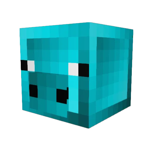 jb7420_ Minecraft avatar head, 3D render