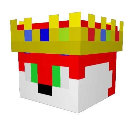 jb_the_fur Minecraft avatar head, 3D render