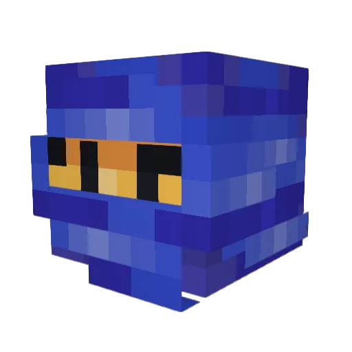 jbab_8 Minecraft avatar head, 3D render