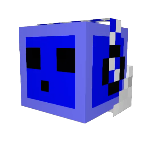 jbecker2023 Minecraft avatar head, 3D render