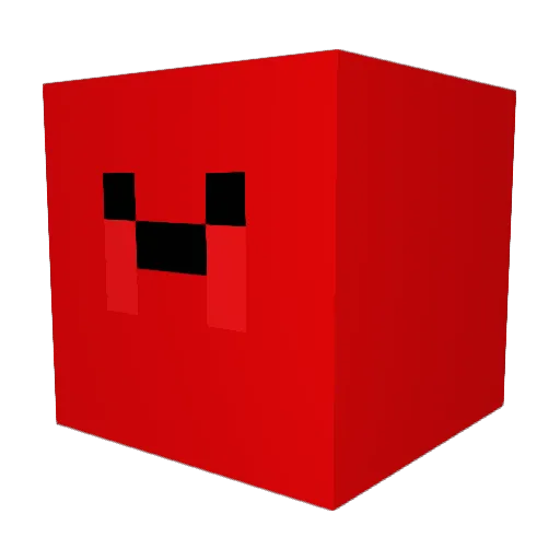 jbergie Minecraft avatar head, 3D render