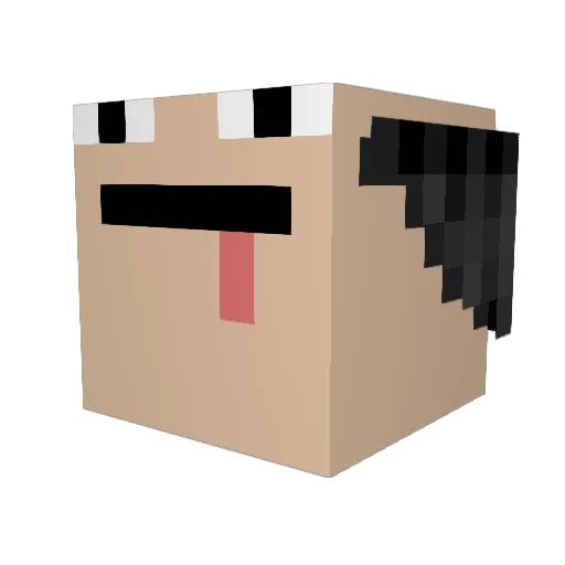 jbex81 Minecraft avatar head, 3D render