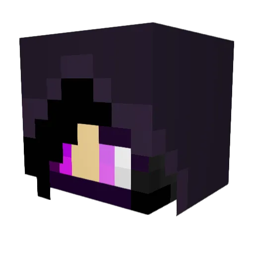 jbihms Minecraft avatar head, 3D render