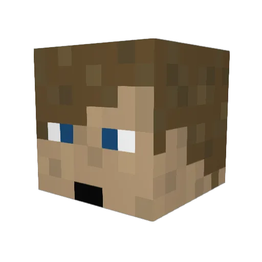 jbone11 Minecraft avatar head, 3D render