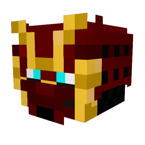 jborek Minecraft avatar head, 3D render