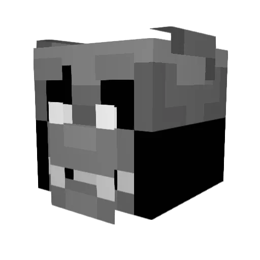 jbotmark42 Minecraft avatar head, 3D render