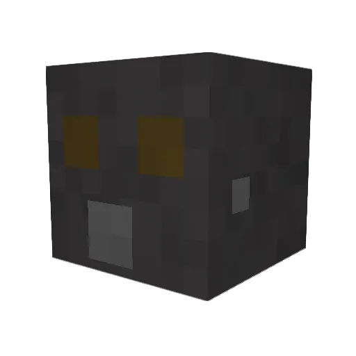 jbow2011 Minecraft avatar head, 3D render