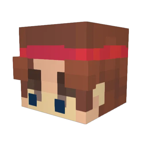 jboyd0104 Minecraft avatar head, 3D render