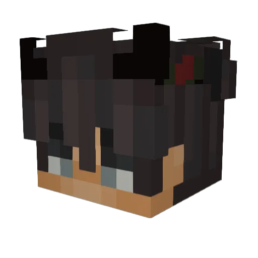jc10333 Minecraft avatar head, 3D render