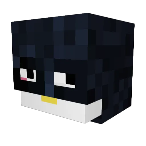 jc715 Minecraft avatar head, 3D render