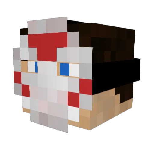 jc82020 Minecraft avatar head, 3D render