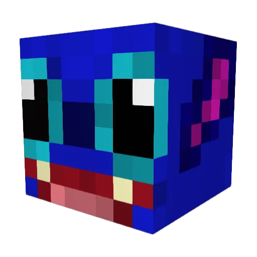 jcWRLD999 Minecraft avatar head, 3D render