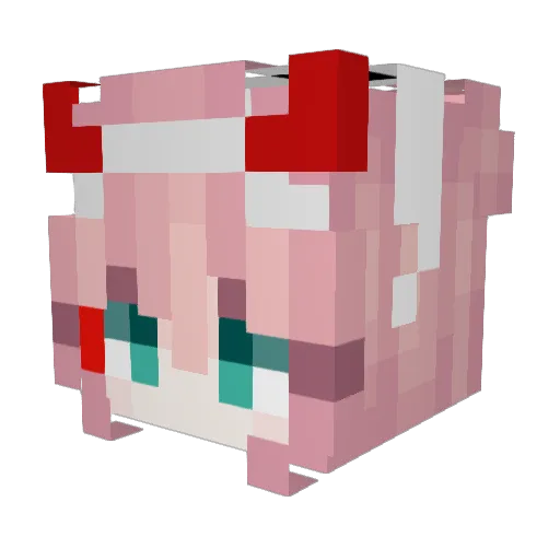 jc_yt Minecraft avatar head, 3D render