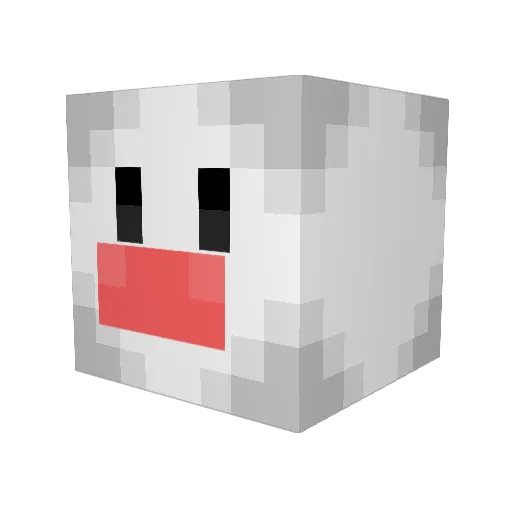 jcatdad Minecraft avatar head, 3D render