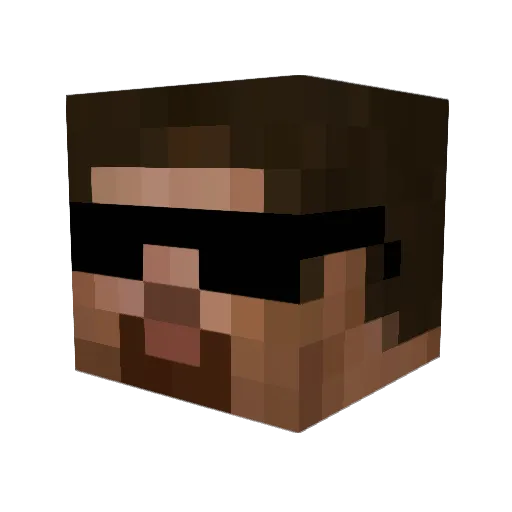 jcdboy04 Minecraft avatar head, 3D render