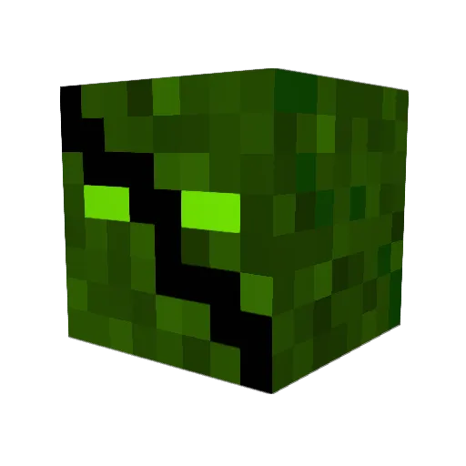 jcduarte Minecraft avatar head, 3D render
