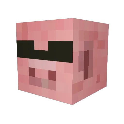 jchandler65 Minecraft avatar head, 3D render