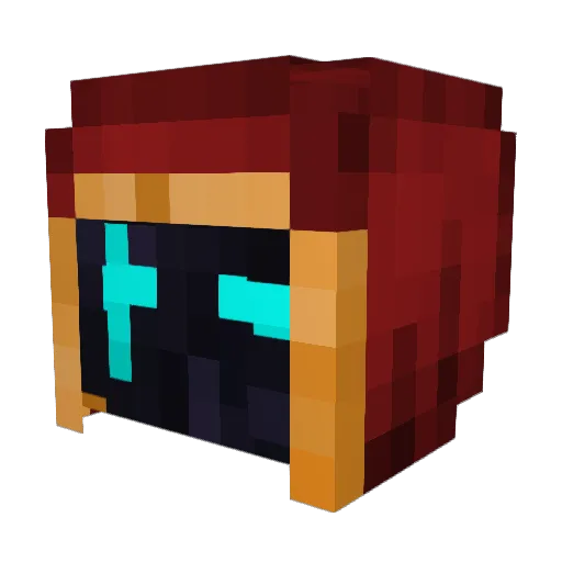 jchtoptop Minecraft avatar head, 3D render