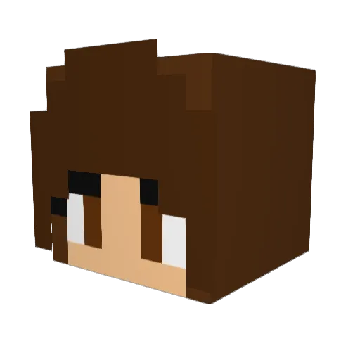jcirani Minecraft avatar head, 3D render
