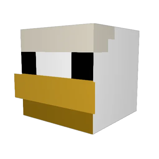 jcle10rockstar Minecraft avatar head, 3D render