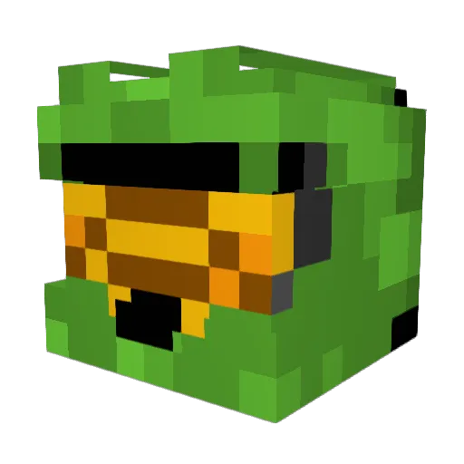 jcm939 Minecraft avatar head, 3D render