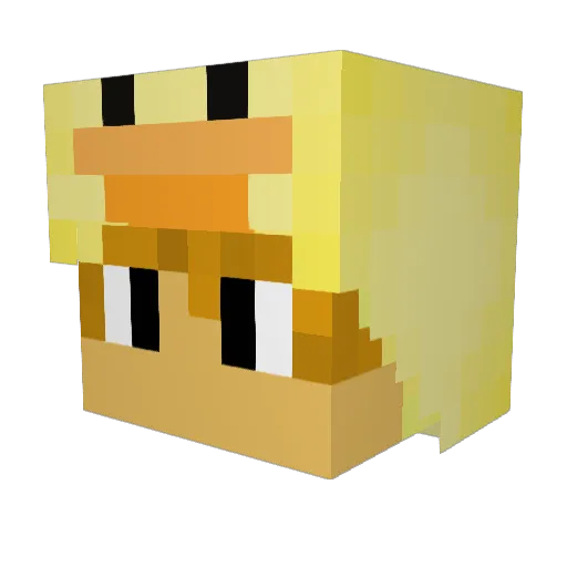 jcooldude09 Minecraft avatar head, 3D render