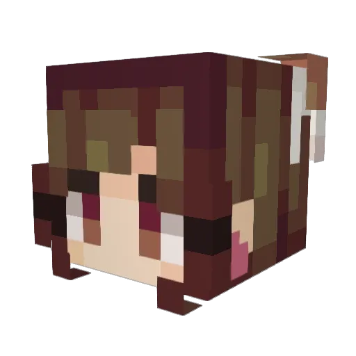 jcr0823 Minecraft avatar head, 3D render