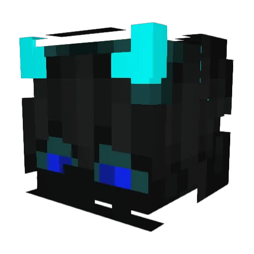 jcr12m Minecraft avatar head, 3D render