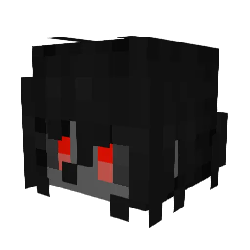 jcson Minecraft avatar head, 3D render