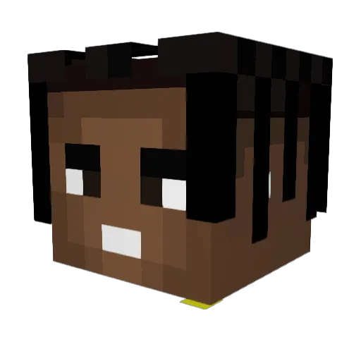 jcsullyy Minecraft avatar head, 3D render