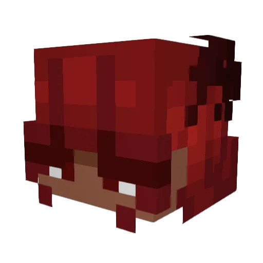 jcyride Minecraft avatar head, 3D render