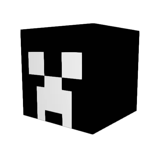 jd_056 Minecraft avatar head, 3D render
