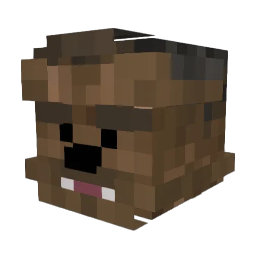 jdadi16 Minecraft avatar head, 3D render