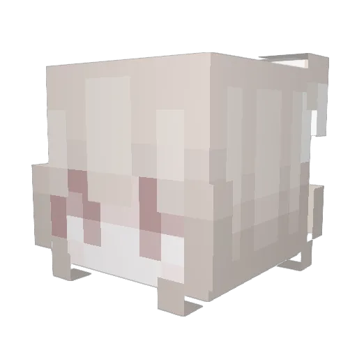 jdeade Minecraft avatar head, 3D render