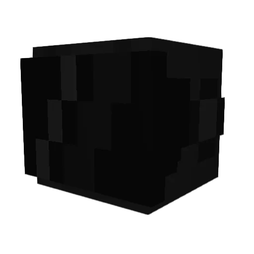 jdet7 Minecraft avatar head, 3D render