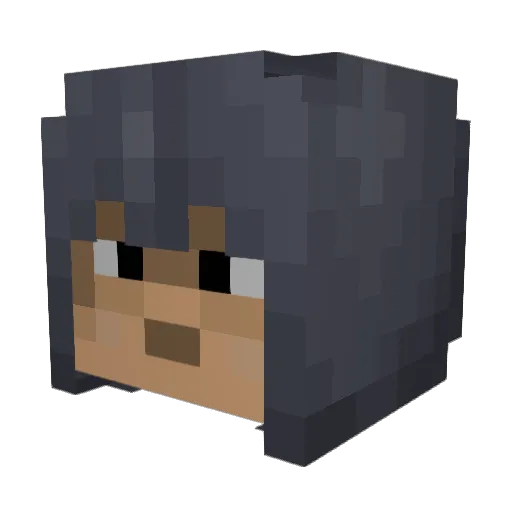 jdflint24501 Minecraft avatar head, 3D render
