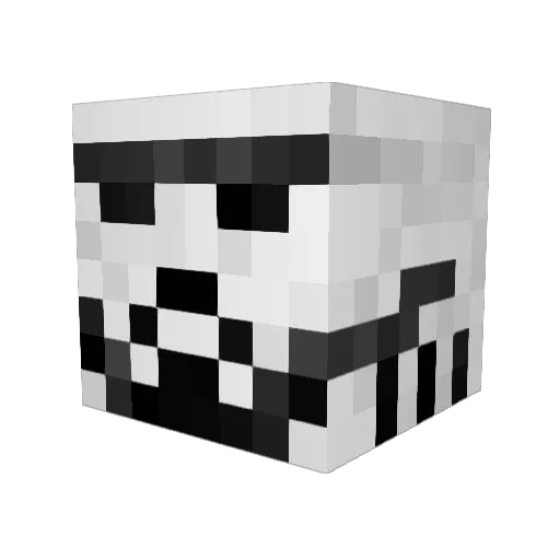 jdisk11b Minecraft avatar head, 3D render
