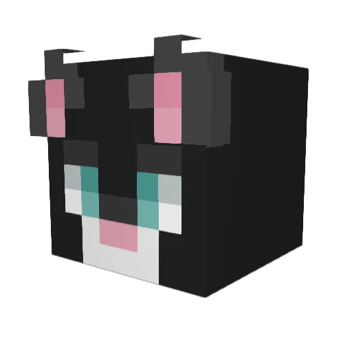 jdk_16 Minecraft avatar head, 3D render