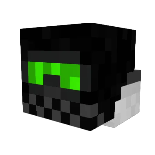 jdkoehl Minecraft avatar head, 3D render