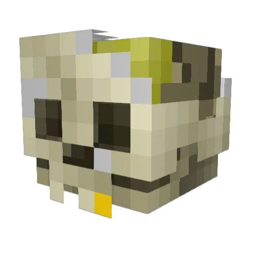 jdma3o Minecraft avatar head, 3D render