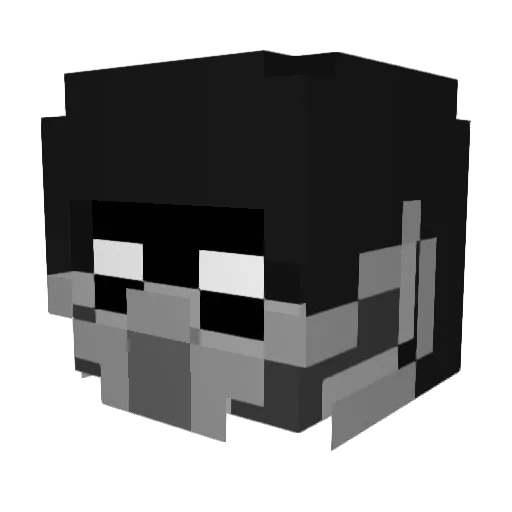 jdmh03 Minecraft avatar head, 3D render