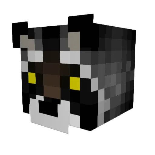 jdoobles Minecraft avatar head, 3D render