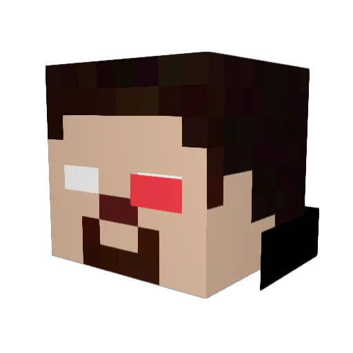 jds22007 Minecraft avatar head, 3D render
