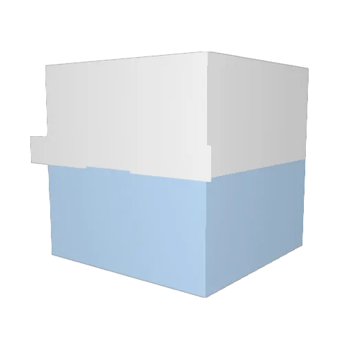 jds__ Minecraft avatar head, 3D render
