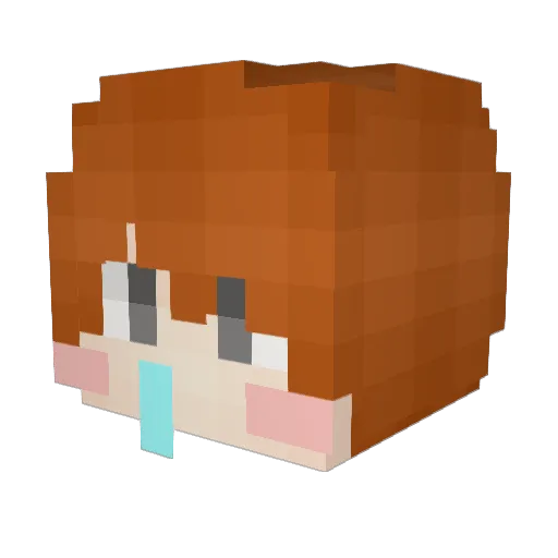 jdy4004 Minecraft avatar head, 3D render