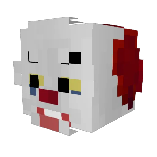 jeaan001 Minecraft avatar head, 3D render