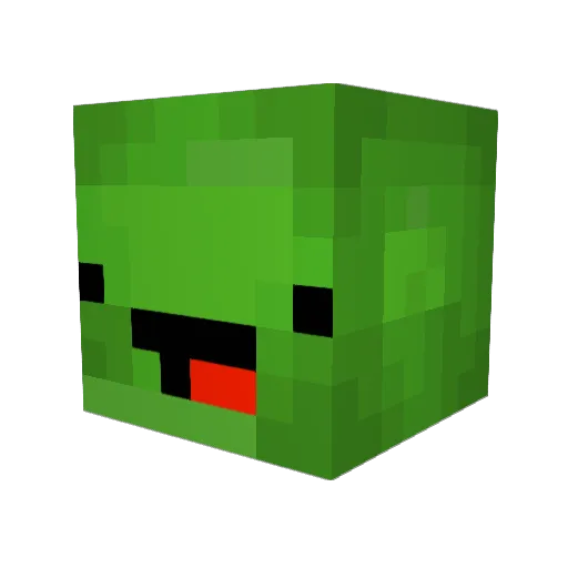 jeanb13 Minecraft avatar head, 3D render